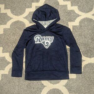 Los Angles Rams NFL Youth Hoodie UNISEX Size S Football Lightweight